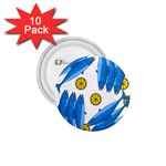 Mackerel meal 2 1.75  Buttons (10 pack) Front