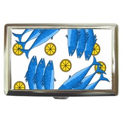 Mackerel Meal 2 Cigarette Money Cases by Valentinaart