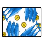 Mackerel meal 2 Fleece Blanket (Small) 50 x40  Blanket Front