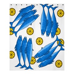 Mackerel Meal 2 Shower Curtain 60  X 72  (medium) 