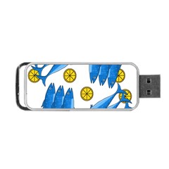 Mackerel Meal 2 Portable Usb Flash (one Side) by Valentinaart