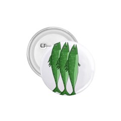 Mackerel - Green 1 75  Buttons