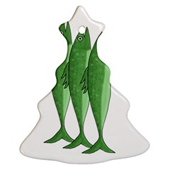 Mackerel - Green Ornament (christmas Tree)