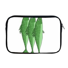 Mackerel - Green Apple Macbook Pro 17  Zipper Case