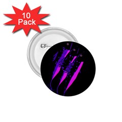 Purple Fish 1 75  Buttons (10 Pack)