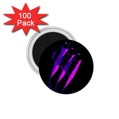 Purple Fish 1 75  Magnets (100 Pack) 