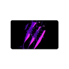 Purple Fish Magnet (name Card)