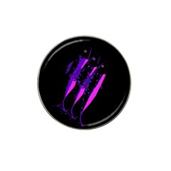 Purple Fish Hat Clip Ball Marker