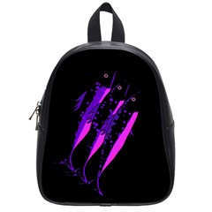 Purple Fish School Bags (small) 