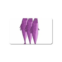 Mackerel - Magenta Magnet (name Card)