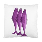 Mackerel - magenta Standard Cushion Case (Two Sides) Front