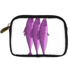 Mackerel - Magenta Digital Camera Cases by Valentinaart