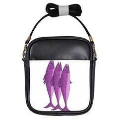 Mackerel - Magenta Girls Sling Bags