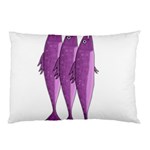 Mackerel - magenta Pillow Case (Two Sides) Back