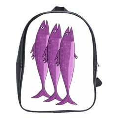 Mackerel - Magenta School Bags (xl) 