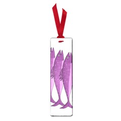 Mackerel - Magenta Small Book Marks