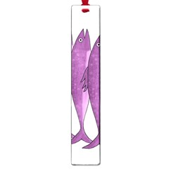 Mackerel - Magenta Large Book Marks