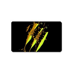 Yellow Fish Magnet (name Card)