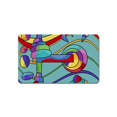 Abstract Machine Magnet (name Card) by Valentinaart