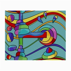 Abstract Machine Small Glasses Cloth