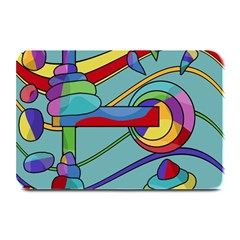 Abstract Machine Plate Mats