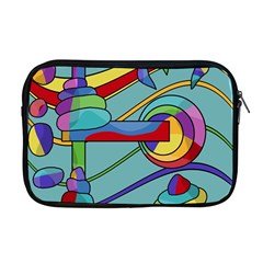 Abstract Machine Apple Macbook Pro 17  Zipper Case