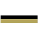 Black Brown Gold White Horizontal Stripes Elegant 8000 Sv Festive Stripe Flano Scarf (Small) Front