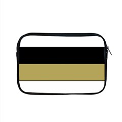 Black Brown Gold White Horizontal Stripes Elegant 8000 Sv Festive Stripe Apple Macbook Pro 15  Zipper Case