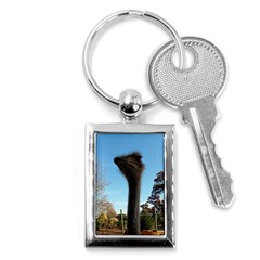 Ostrich Key Chain (rectangle)