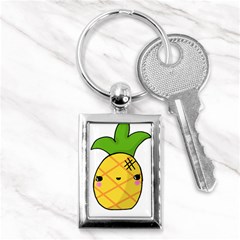 Kawaii Pineapple Key Chains (rectangle) 