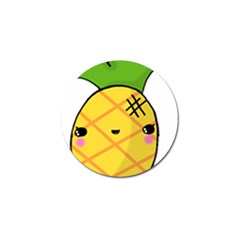 Kawaii Pineapple Golf Ball Marker by CuteKawaii1982