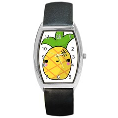 Kawaii Pineapple Barrel Style Metal Watch