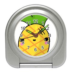 Kawaii Pineapple Travel Alarm Clocks