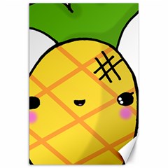 Kawaii Pineapple Canvas 20  X 30  