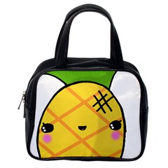 Kawaii Pineapple Classic Handbags (one Side)