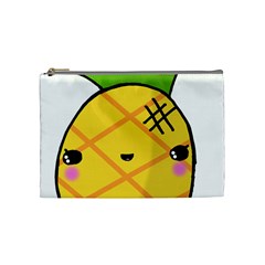 Kawaii Pineapple Cosmetic Bag (medium) 