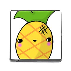 Kawaii Pineapple Memory Card Reader (square)