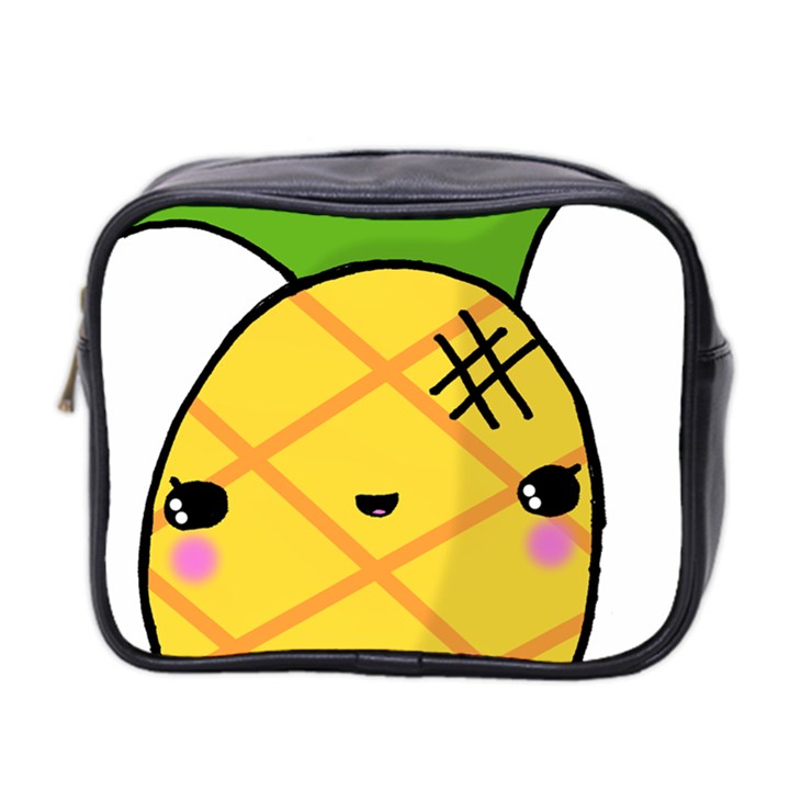 Kawaii Pineapple Mini Toiletries Bag 2-Side