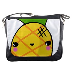 Kawaii Pineapple Messenger Bags by CuteKawaii1982