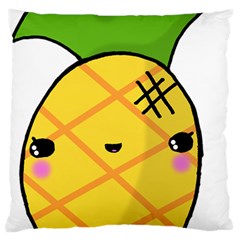 Kawaii Pineapple Large Cushion Case (two Sides)