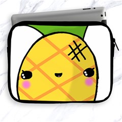 Kawaii Pineapple Apple Ipad 2/3/4 Zipper Cases