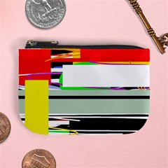 Lines and squares  Mini Coin Purses