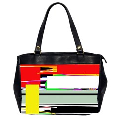 Lines and squares  Office Handbags (2 Sides) 