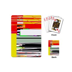 Lines and squares  Playing Cards (Mini) 