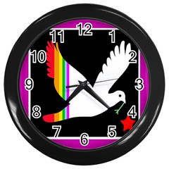 Bird Wall Clocks (black)