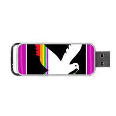 Bird Portable Usb Flash (two Sides)