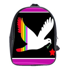 Bird School Bags (xl)  by Valentinaart