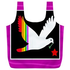 Bird Full Print Recycle Bags (l) 