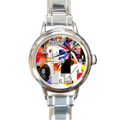 Champion Round Italian Charm Watch