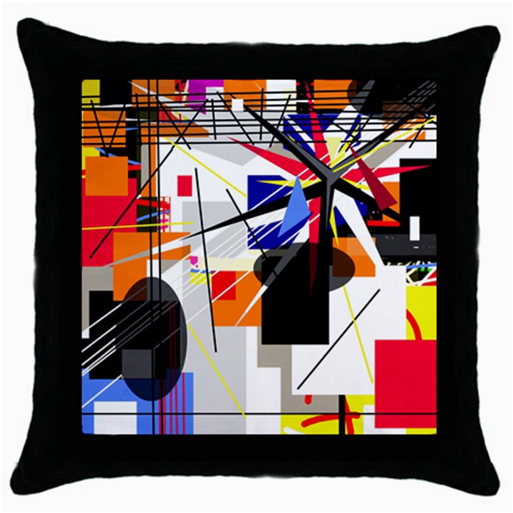 Champion Throw Pillow Case (Black)